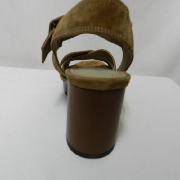 Donald Pliner Genisp Suede platform heels sandals w/ Buckle Women Size Sz 8.5 M - Picture 6 of 13